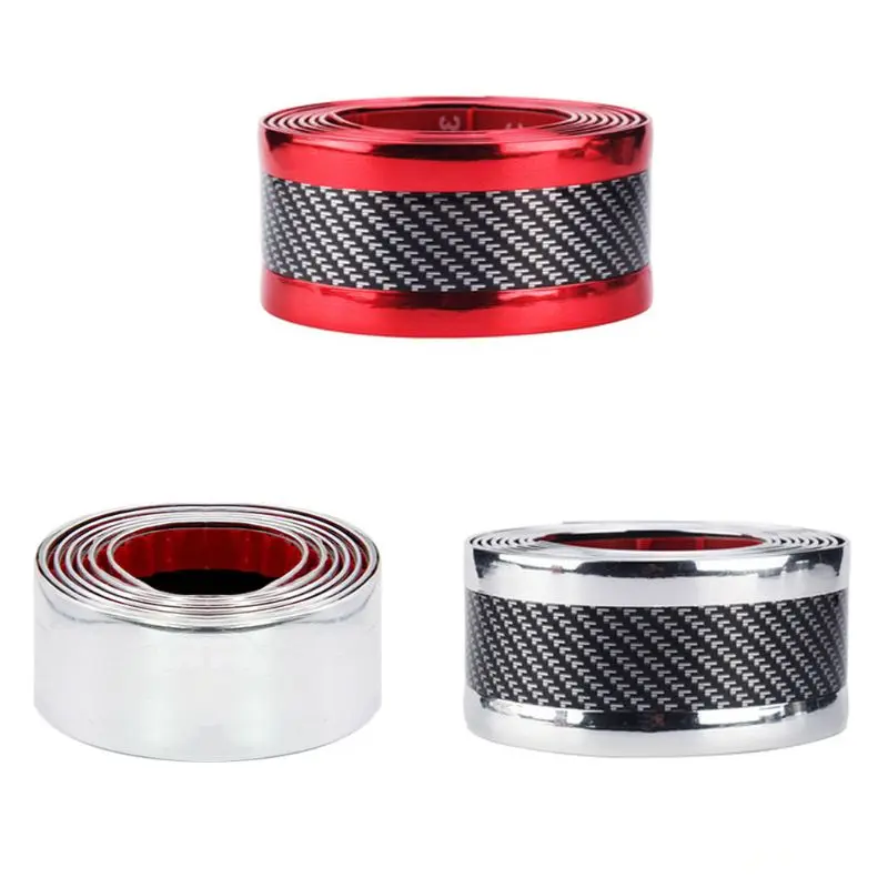 

DIY Car Sticker Carbon Fiber Modified Edge Guard Strip Door Sill Protector Decor