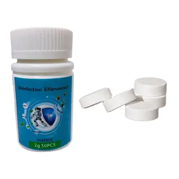 

50PCS Car Windshield Cleaning Car Window Glass Cleaner Car Solid Fine Wiper Car Auto Window Cleaning Effervescent Tablet 40P