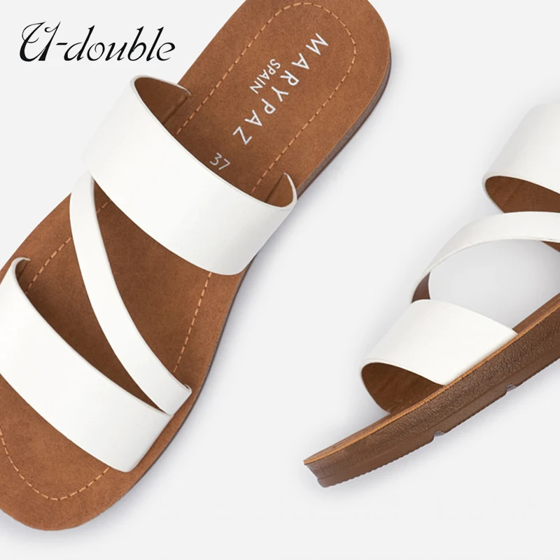 Best Seller Sandals Beach Slippers Slides Casual-Shoes Open-Toe Thick-Bottom Design Summer Women XyNbAZYMg