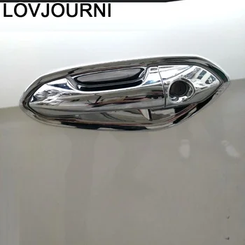 

Car Door Handle Exterior Auto Modified Chromium Automobile Parts Covers Protecter Trim Decoration 18 19 FOR Ford Everest