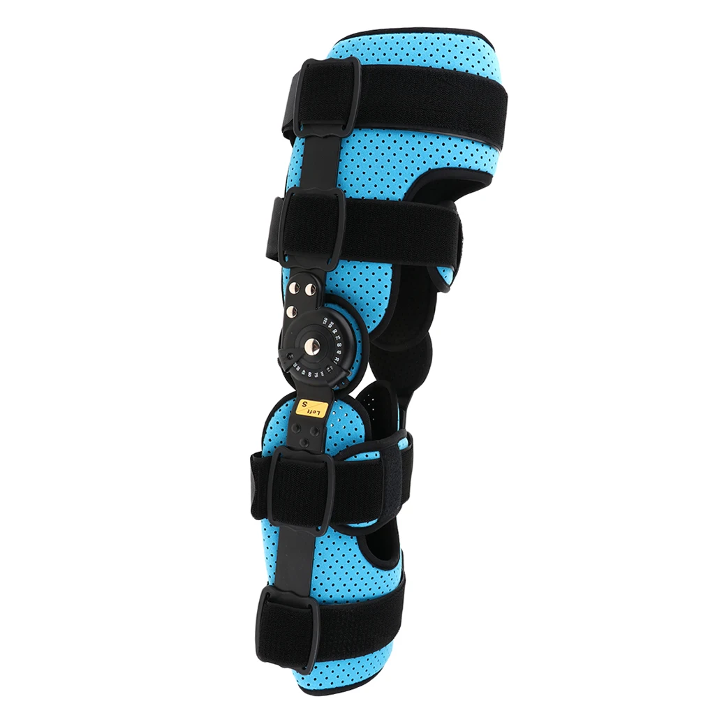 Knee Brace Adjustable Patella Stabilization Strap Immobilization Joint Support Orthosis Wrapl Leg Stabilizer - S / M