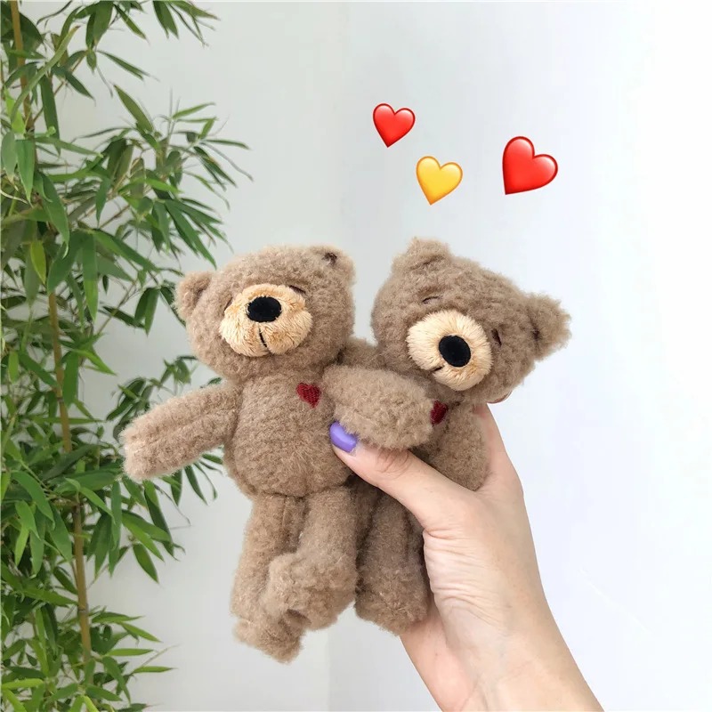 2019 Новинка Kawaii молочный Брелок Плюшевый Медведь плюшевая игрушка кукла подвеска