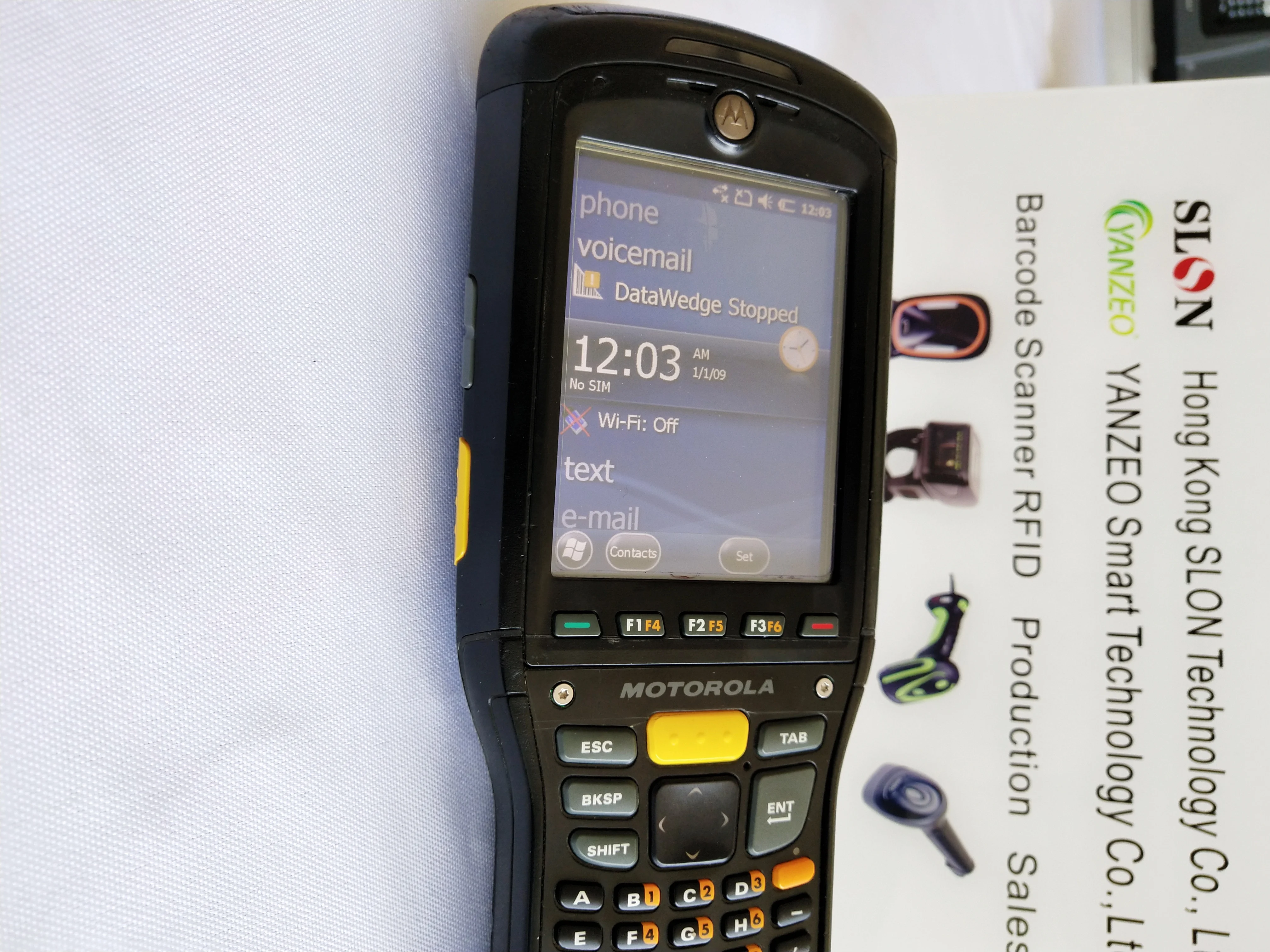 MC9596 MC9596-KDAEAC00100 для Zebra Motorola Symbol Mobile беспроводной ручной 2D лазерный сканер штрих-кода используемые части