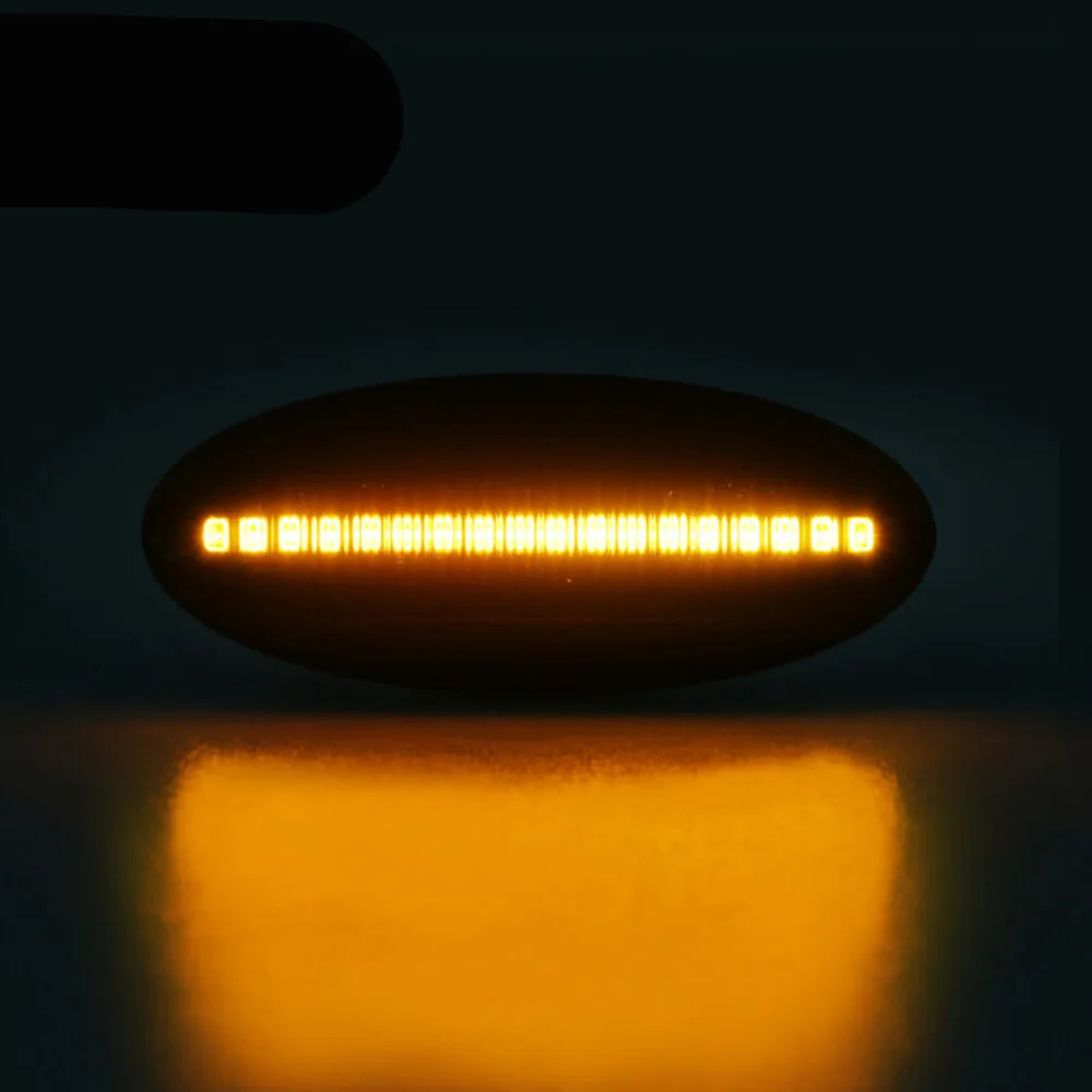 Автомобильный светильник для замены сигнала поворота для Nissan Leaf Juke, комплект из 2 предметов
