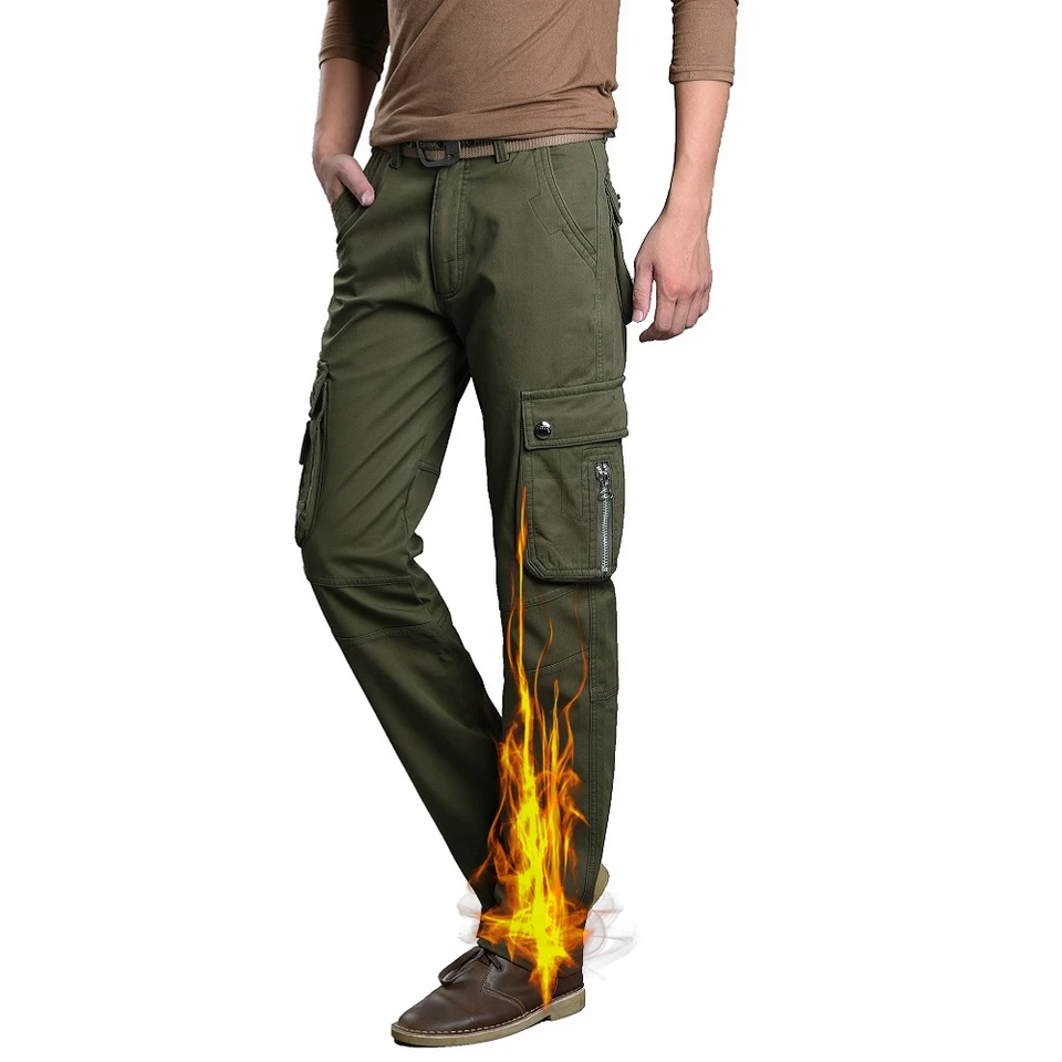 winter cargo trousers