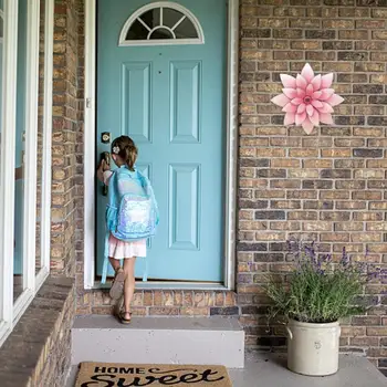 

Wrought Iron Flower Crafts Wall Hangings for Home Office Decoration