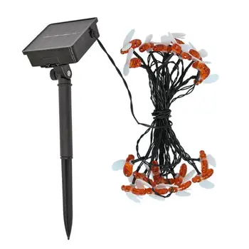 

Solar LED Light Fairy String Bee Honey Shape Lamp Xmas Outdoor Garden Decor