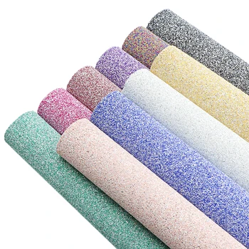 

David accessories 20*34cm Chunky Glitter Synthetic Artificial Leather,DIY Handmade,Sewing Hair Bows Bags Shoes Wallet,1Yc11227