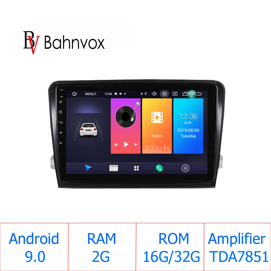

10.1" Android 9.0 RAM 2G Car GPS DVD Player for VW Volkswagen SKODA Octavia 2014 2018 radio multimedia stereo head unit stereo
