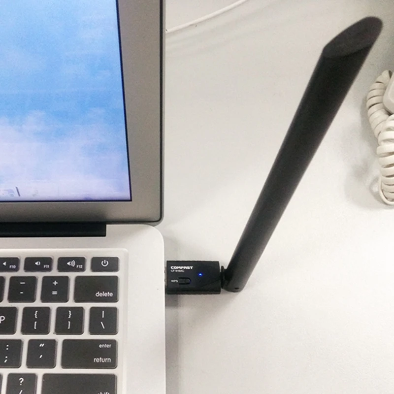 COMFAST CF-916AC AC600 600 м 802.11AC ноутбук двухдиапазонный 2,4G+ 5 ГГц USB беспроводной/WiFi AC гигабитный адаптер Adaptador WiFi приемник