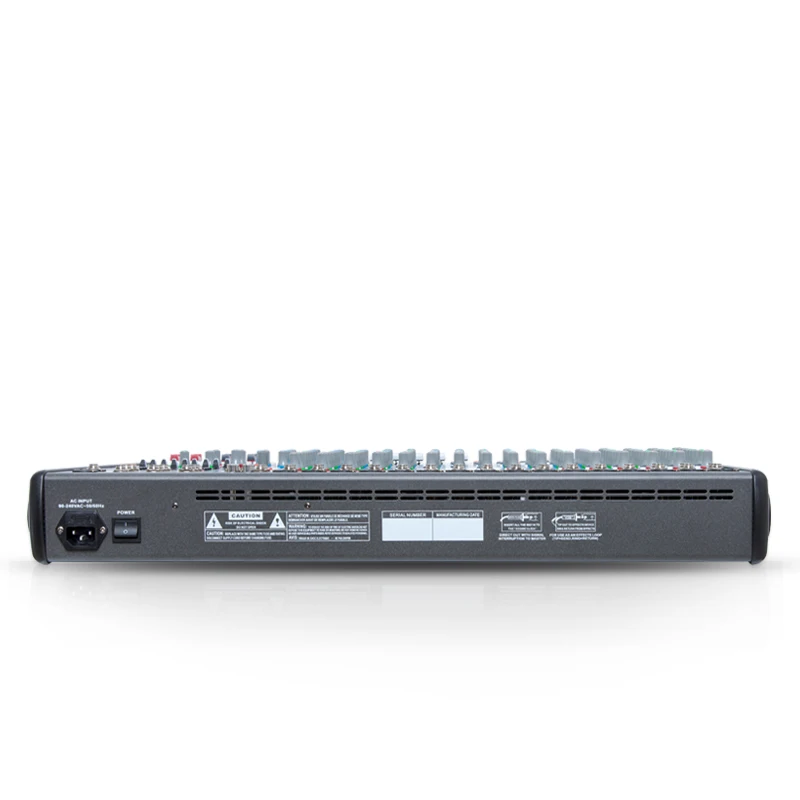 Audio Mixer Professional Audio Mixer Bluetooth 8 Channels 16/ 24Channels DJ Mixer Console For Conference Meeting Stage Line Array Speaker