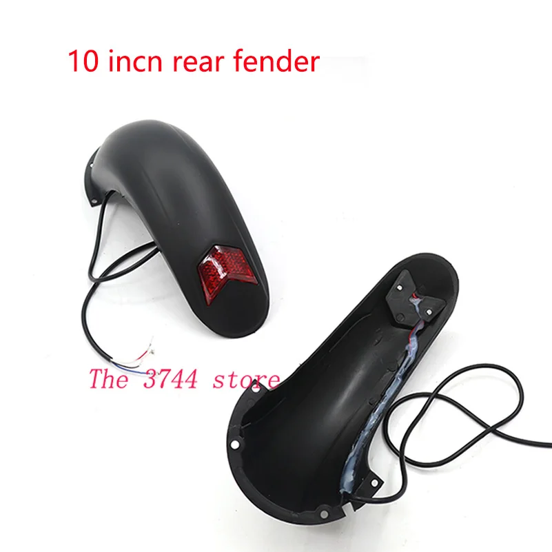 

10-дюймовое заднее крыло для электроскутера с задним фонарем, защита от грязи для KuGoo M4, аксессуары для крыльев