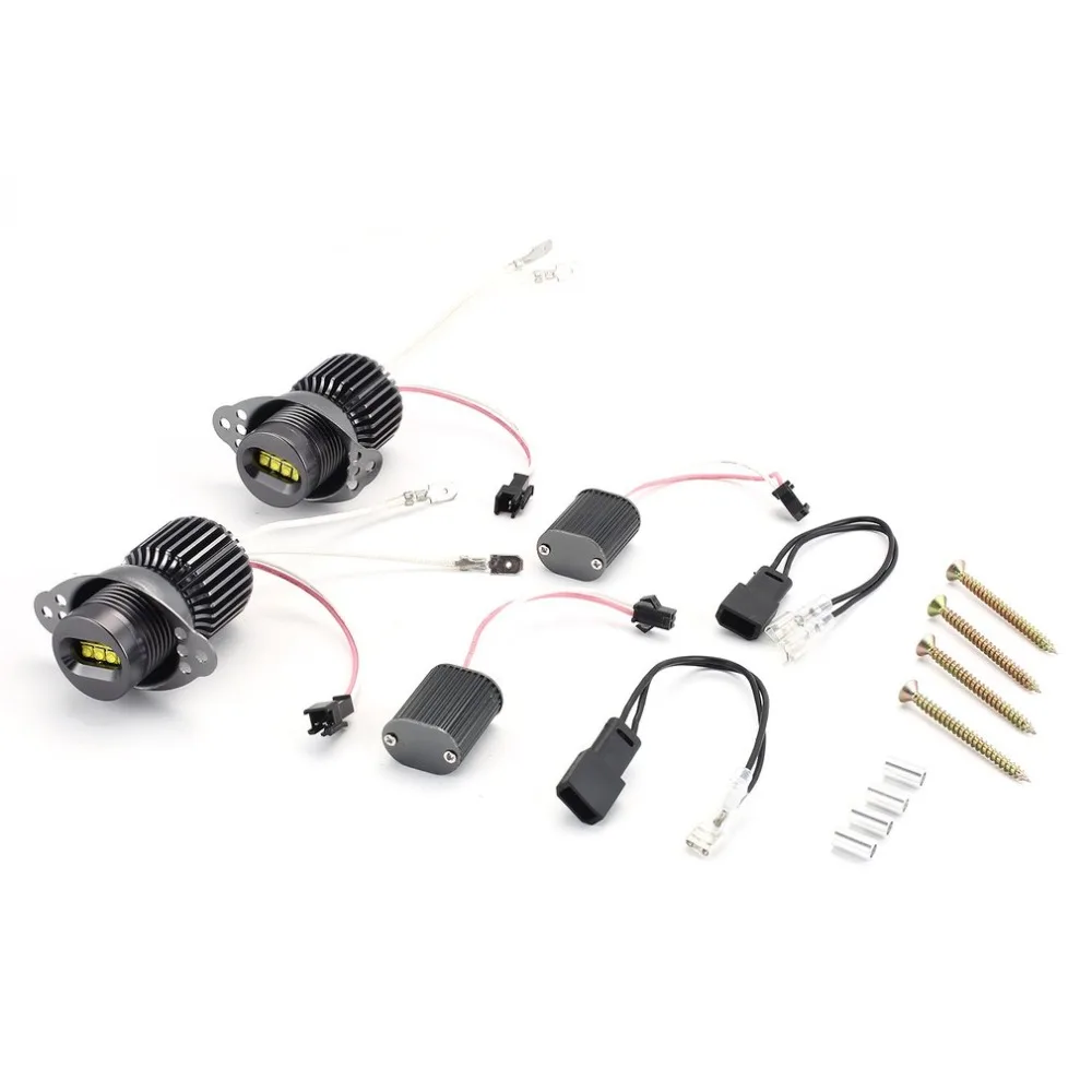 XD031/E90-64W LCL angel eyes 2 шт. безошибочный Светодиодный Маркер для глаз ангела лампы многофункциональные глаза ангела