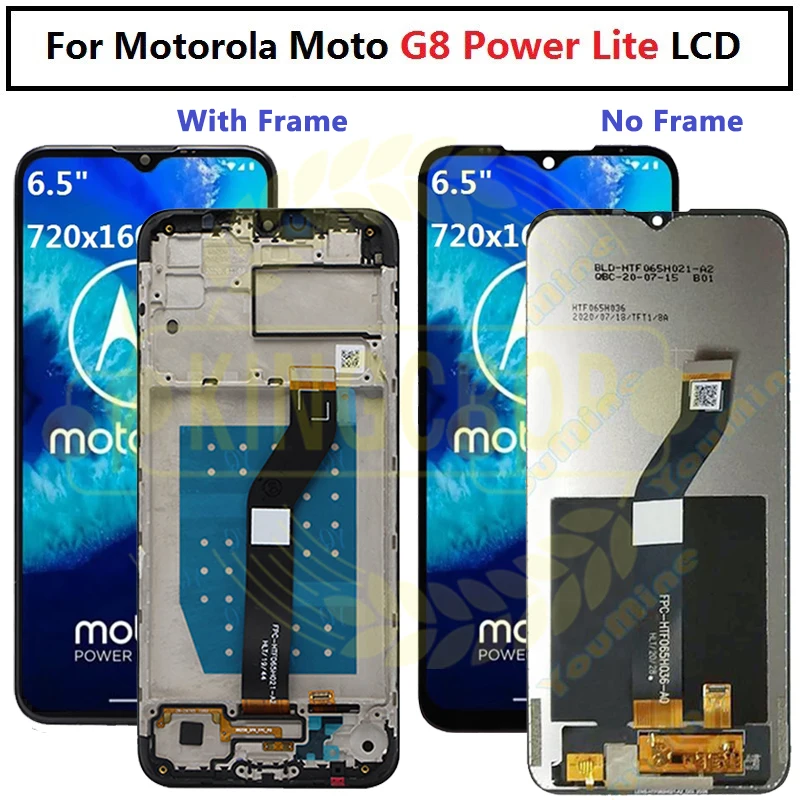 6 5 'оригинальная для Motorola Moto G8 Power Lite ЖК XT2055-2 дисплей тачскрин