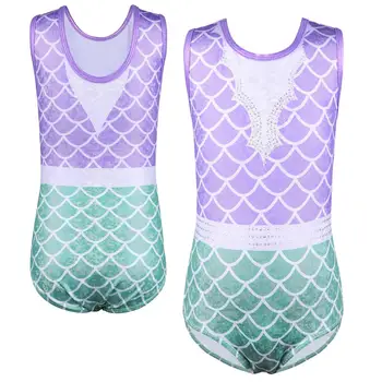 

BAOHULU Toddler Kids Leotards for Girls Teens Novelty Gymnastics Jumpsuit Ballet Dancer Athlete Bodysuit Acrobats Clothes