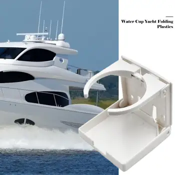 

Ship Cup Seat Foldable Plastic Cup Holder Drink Holder Cup Seat For Camper Truck RV Yacht Boat Accessories