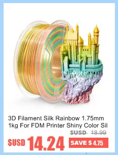AW PLA 1.75mm 1kg Tolerance +/-0.02mm Filament Environmentally Friendly Non-toxic 100% No Bubble for FDM 3D Printer Materials