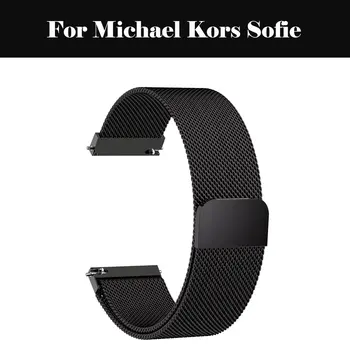 

Strap 22mm 20mm 42mm 46mm Milanese Stainless Steel Loop For Michael Kors Sofie