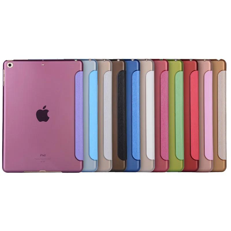 3 сложения легкий жесткий чехол для планшета для Apple ipad 7 7 10," A2200 A2198 A2232 чехол прозрачный+ pu защитный чехол