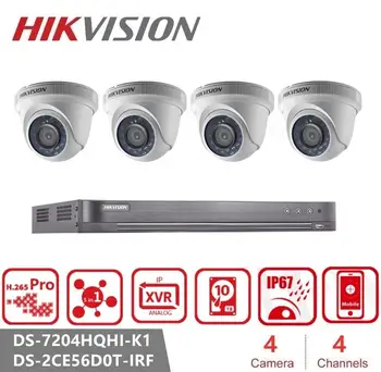 

Hikvision 2MP Indoor P2P Onvif Video CCTV Security Surveillance Day/Night Vision Security Camera Kits DS-2CE56D0T-IRF Dome