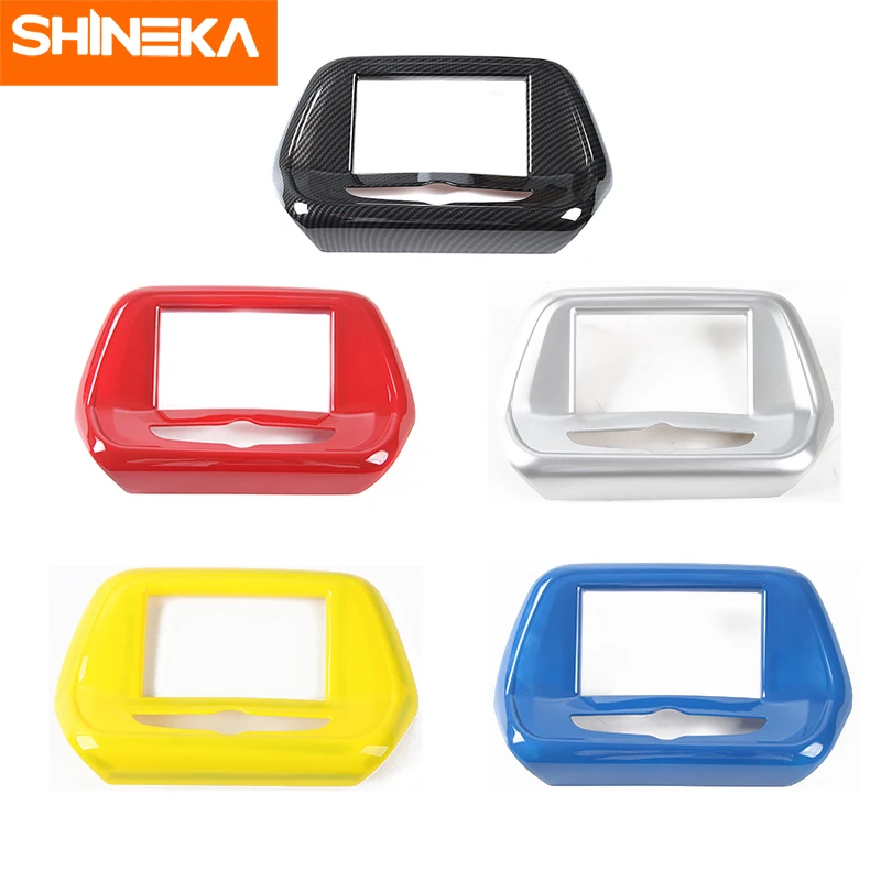 SHINEKA ABS маленький экран 7 &quotпанель GPS навигации рамка Видео кольцо отделка крышка