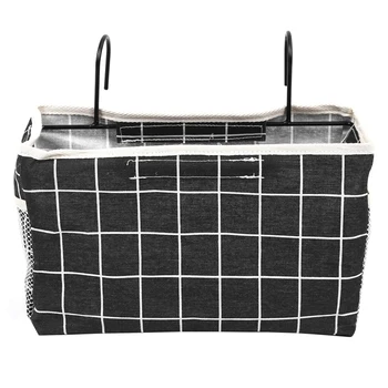 

1PC Good Quality Practical Storage Bag Hanging Organizer Canvas Bag for Car Home Dorm Bedside