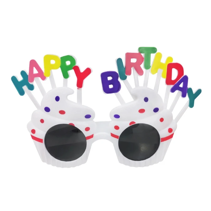 

Adults Kids Funny Happy Birthday Glasses Dress Up Eyeglasses Photo Booth Props Party Supplies Favor Accessories