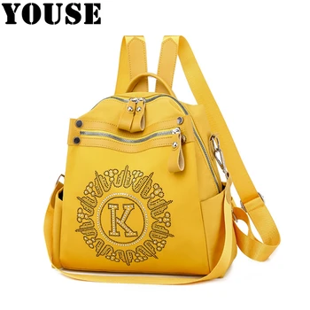 

YOUSE Brand Leisure Fashion Backpacks for Ladies 2020 Fashion Backpacks Large Capacity Travel Leisure Western Style Backpacks