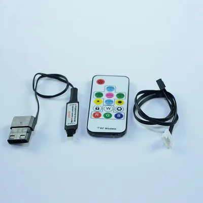 5V RGB module LSJ-ZN DIY воды с водяным охлаждением расходомер Расходомер скорость потока воды датчик температуры расходомер - Цвет: 5V RGB module