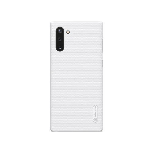 Чехол для samsung Galaxy Note 10 NILLKIN матовый PC матовый жесткий чехол и держатель для телефона для samsung Note 10+/Note 10 Plus - Цвет: Белый