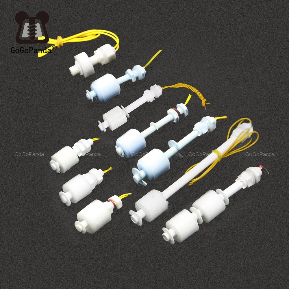 Free Shipping 1 Piece Float Switch Mini Type Poly Propy Water Level Liquid Sensor Normal Close ZP2508-ZP15010