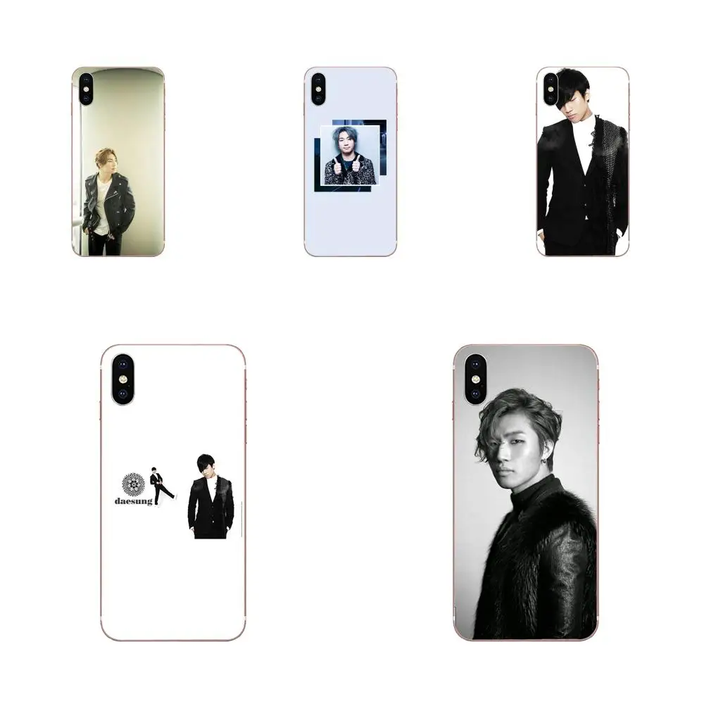 Мягкий ТПУ мобильный телефон для Xiao mi 3 4 4C 4i 5 5s 5X6 6X8 SE Pro Lite A1 Max x 2 Note KPOP BIGBANG Daesung |