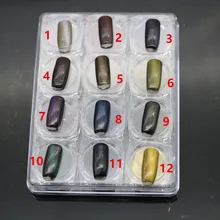 Nails Art Dip порошок для ногтей Блеск для ногтей голографический лак для маникюра сухой хромированный пигмент погружающийся порошок xmw070