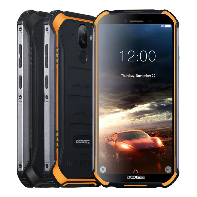DOOGEE S40 lite смартфон с 5 дюймовым дисплеем четырёхъядерным процессором MT6580 ОЗУ 2 Гб