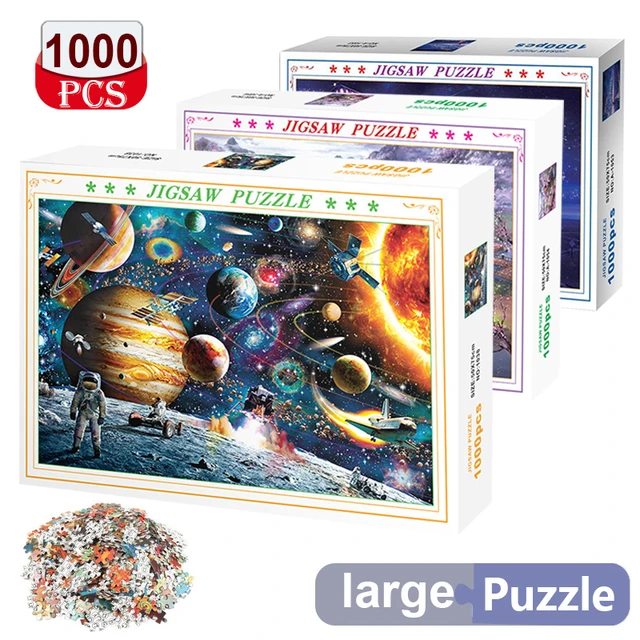 Quebra-cabeça 1000 Peças Paisagem Puzzles Adultos - Colorido