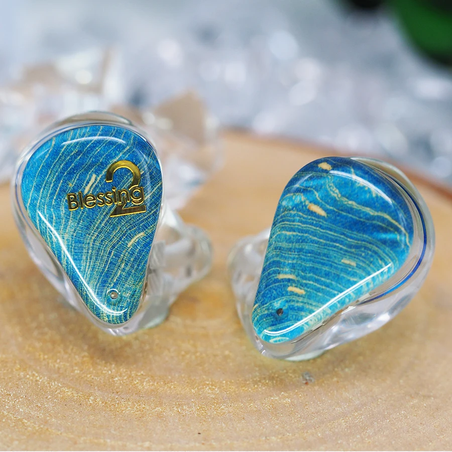 US $319.99 Moondrop Blessing 2 Hybrid Driver 1DD4BA InEar Earphone IEM With 2Pin 078mm Detachable Cable Blessing2