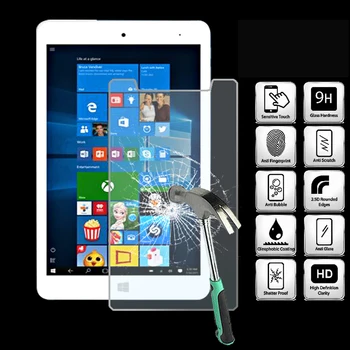 

For CHUWI Hi8 Pro 8.0" Tablet Tempered Glass Screen Protector Cover Explosion-Proof Anti-Scratch Screen Film