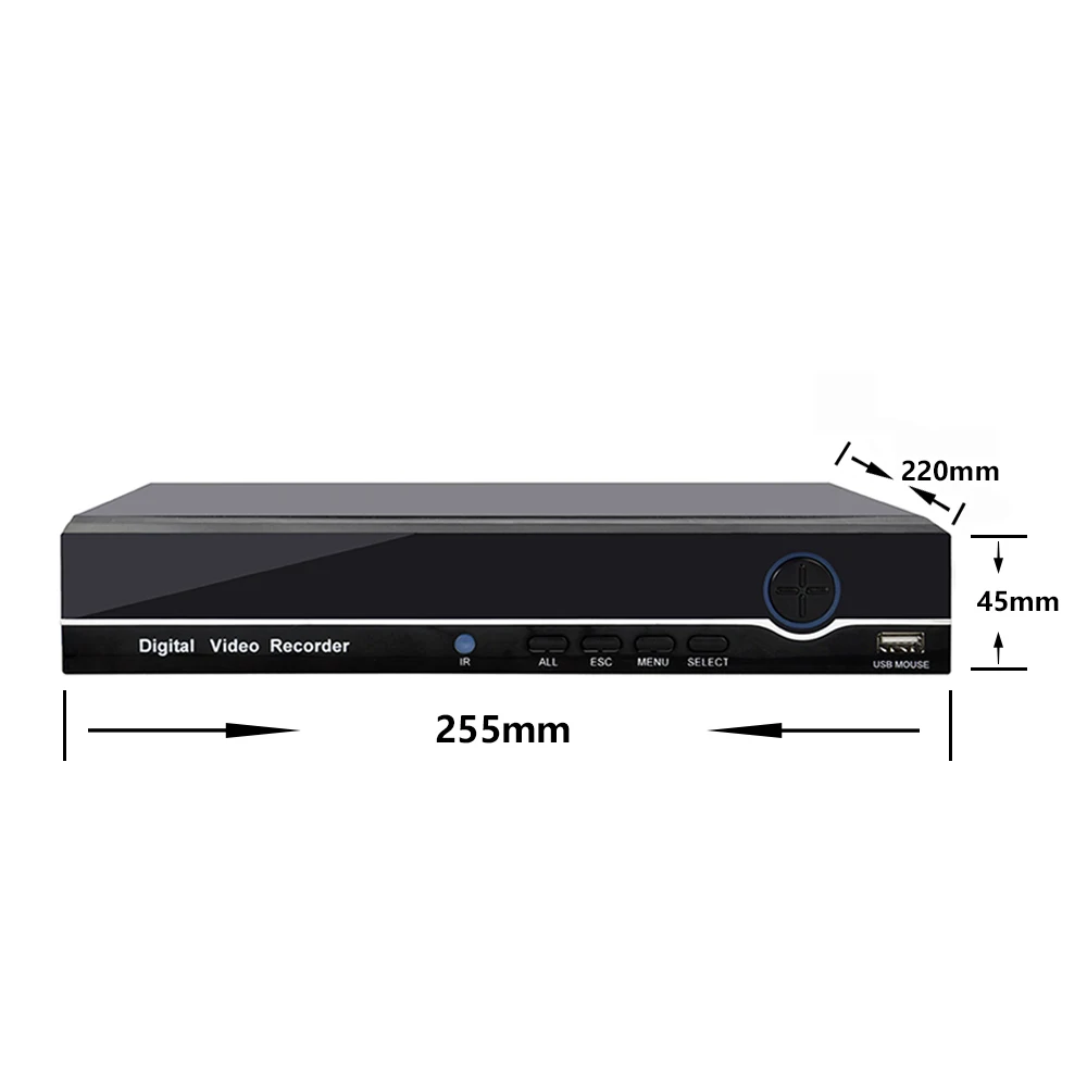 Цифровой видеорегистратор RUSFEIDA 5MP 8CH POE H.265 + NVR для HD 2/3/4/5MP IP камера домашнего