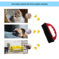 1PCS Car Detailing Brush for Pet Hair Removal Rubber Pet Hair Removal Brush Dog & Cat Hair on Furniture Bedding Carpets Blankets 2
