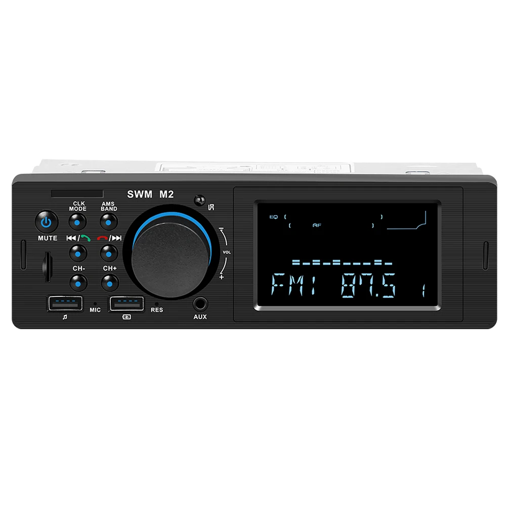 Автомобильный FM радиоприемник SWM M2 60 Вт MP3 плеер Bluetooth автомобильное стерео радио
