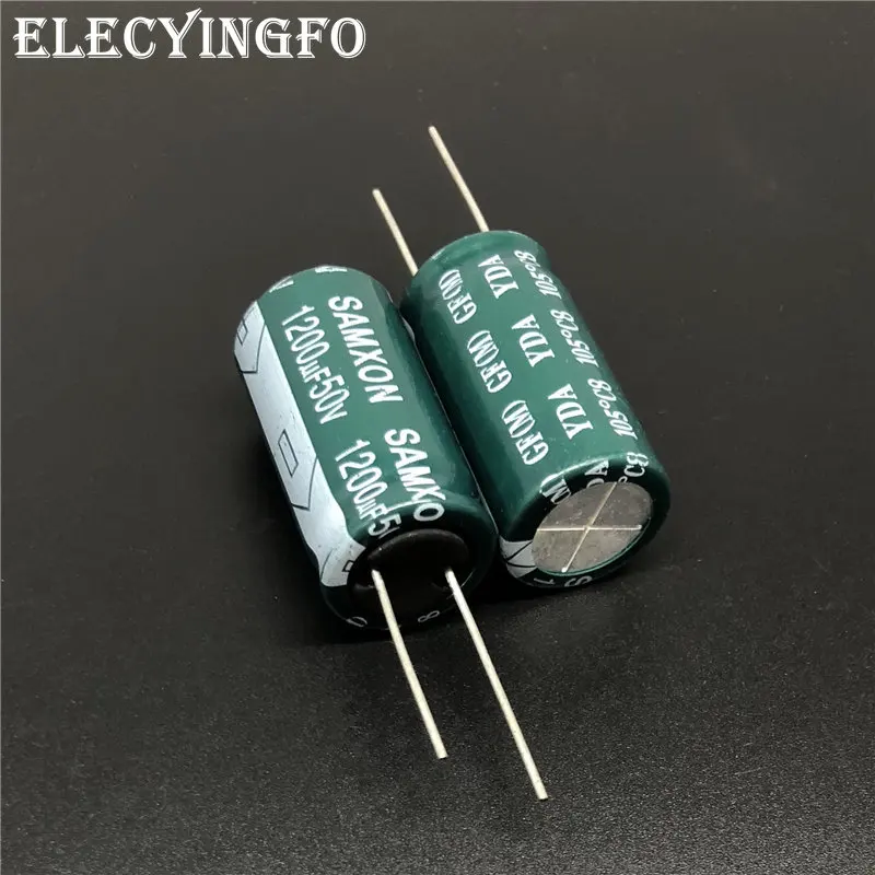 2 шт./10 шт. 1200 мкФ 50V1200uf SAMXON GF серии 16x30 мм низкое сопротивление долгий срок службы