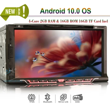 

6.95" CARPLAY BLUETOOTH Android 10.0 Universal FOR Nissan Car GPS Player DVD 4G Wifi DAB+ Navigator DSP