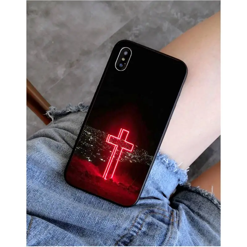 MaiYaCa Cross christian bible quotes verse jesus Customer Phone Case for iPhone 11 pro XS MAX 8 7 6 6S Plus X 5 5S SE XR SE2020 MaiYaCa Cross christian bible quotes verse jesus Customer Phone Case for iPhone 11 pro XS MAX 8 7 6 6S Plus X 5 5S SE XR SE2020