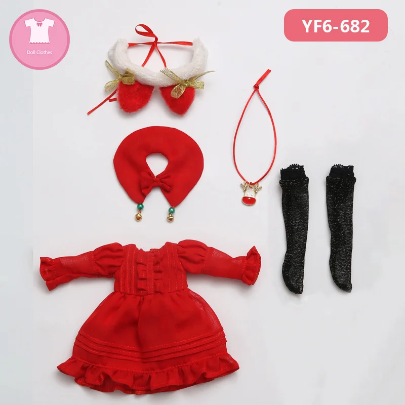 BJD одежда Кими Linachouchou боди 1/6 BJD платье SD красивая кукла наряд аксессуары luodoll - Цвет: YF6-682