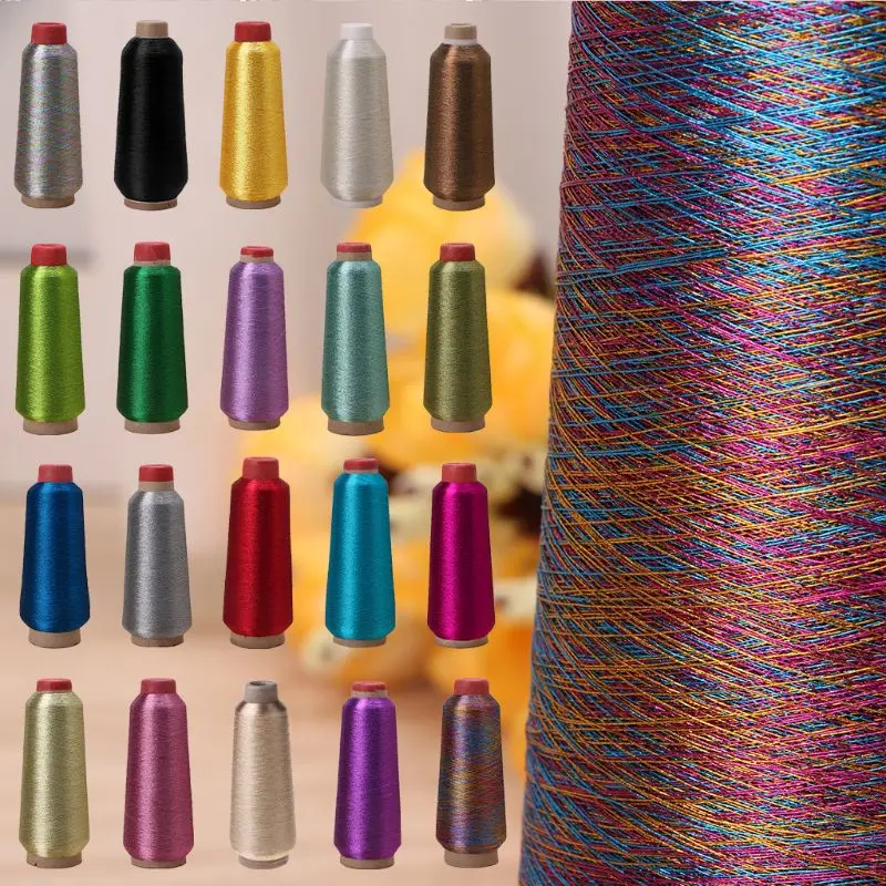 Description Picture 3 of item1PC Sewing Machine Cone Threads Polyester Overlocking All Purpose 20Colors