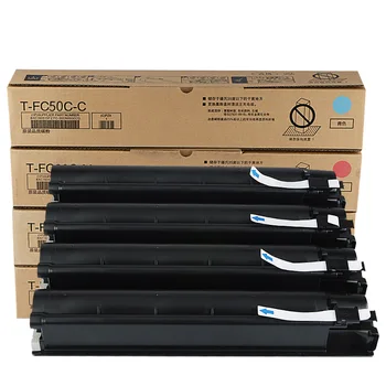 

New compatible TFC50X-ST color toner cartridge for toshiba 2555C 3055C 3555C 4555C laser color toner cartridge kit kcmy