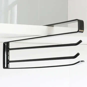 

Storage Holder Wardrobe Multifunction Bathroom For Towel Rotating Shelf Home Space Saving Durable Kitchen Hanging Organizer