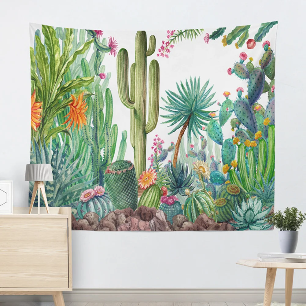 Mandala Throw Wall Hanging Tapestry Picnic Mat Bohemian Home Decor Cactus Table Cloth Art Multi Use