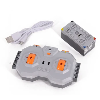 

Technic parts for Lepinblock multi RC power functions rechargeable lithium battery box blocks engine xl motor PF model 88002