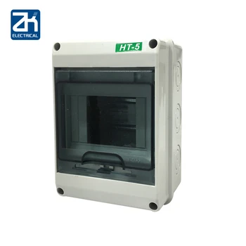 

Air switch box HT-5 circuit waterproof distribution box Strong electric wiring box Lighting box empty open box plastic